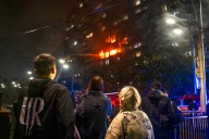 Mass Russian attack causes power blackouts in parts of Kyiv