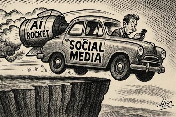 Lo que Las Redes Sociales comenzaron, no dejes que la IA lo termine