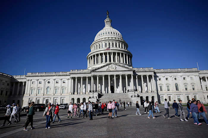 Democratic Sen. Merkley of Oregon stages marathon speech to protest Trump amid shutdown