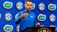 See the photos! Florida men's and women's basketball take over at SEC Tipoff