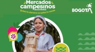 Compre productos frescos y orgánicos en los mercados campesinos de Bogotá