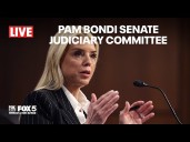 LIVE: Senate Judiciary Committee hearing on "Oversight of the Department of Justice" with Pam Bondi