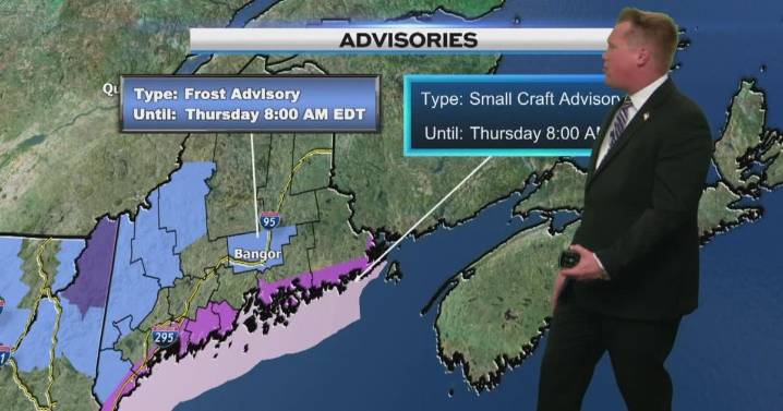 Morning weather, Wednesday, October 1st