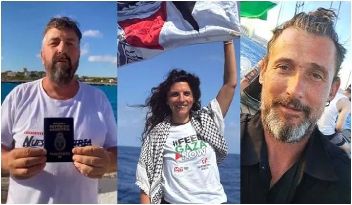 Quiénes son los argentinos que fueron deportados por Israel tras la detención de una flotilla
