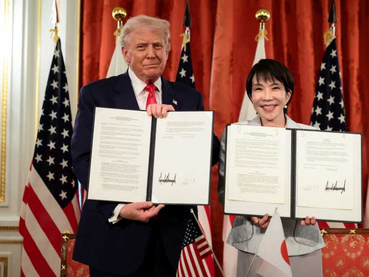 Trump, Japan’s Takaichi sign deal to secure rare earths supply