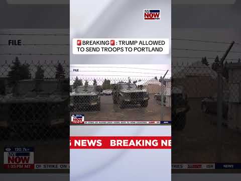 BREAKING: Court rules President Trump can send national guard troops to Portland. #breaking #news