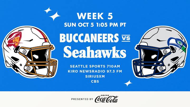 Seahawks vs Buccaneers: How To Watch, Listen And Follow Week 5 On Sunday, October 5