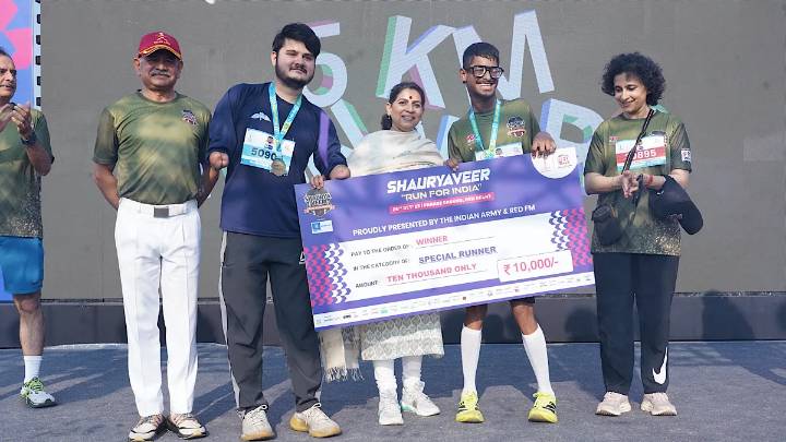 Chief of Army Staff Flags Off Shauryaveer Marathon Honouring Indian Armed Forces’ Bravery