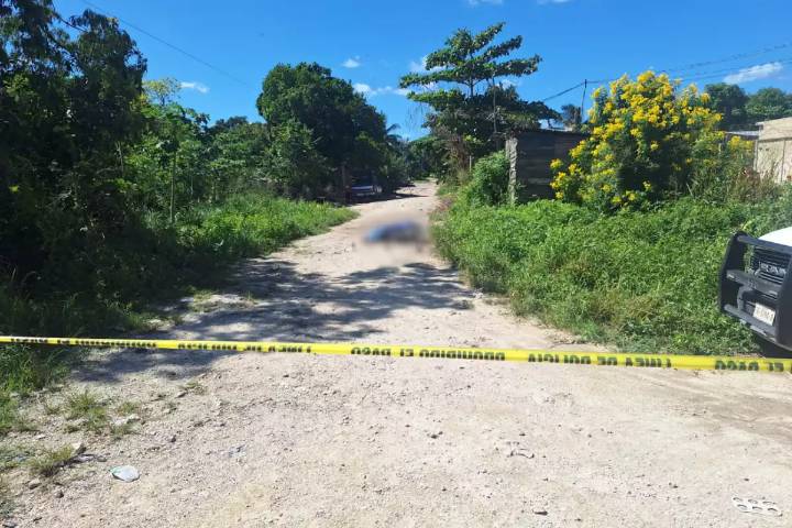 Sujetos atacan a balazos a un hombre y le quitan la vida en la colonia El Milagro de Cancún