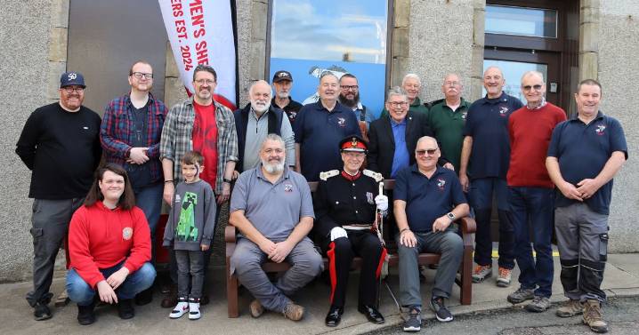 Portsoy Men's Shed officially opens doors in former bakery as locals urged to get involved