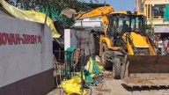 Illegal structures of religious conversion case accused razed in Nadiad