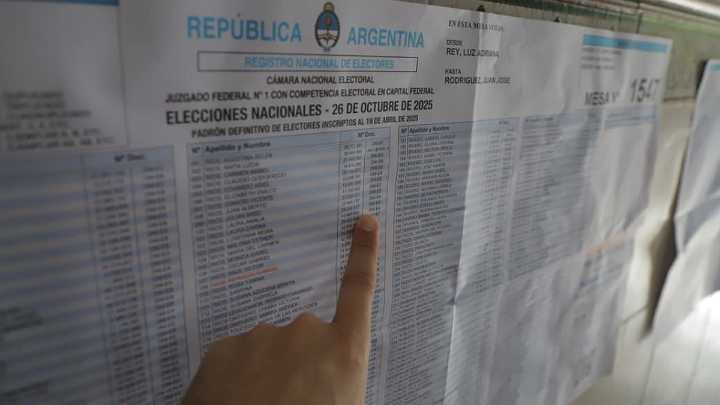 Elecciones 2025, EN VIVO: votó el 41% del padrón hasta las 15, por debajo de los niveles de 2021 y 2023