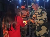 J-K: Army celebrates Diwali with residents of Gohallan at LoC