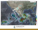 El huracán Priscilla se ubica a 310 km al suroeste de Cabo San Lucas