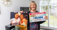 Scots gran 'blown away' after Postcode Lottery win hands CHAS £150k cash boost