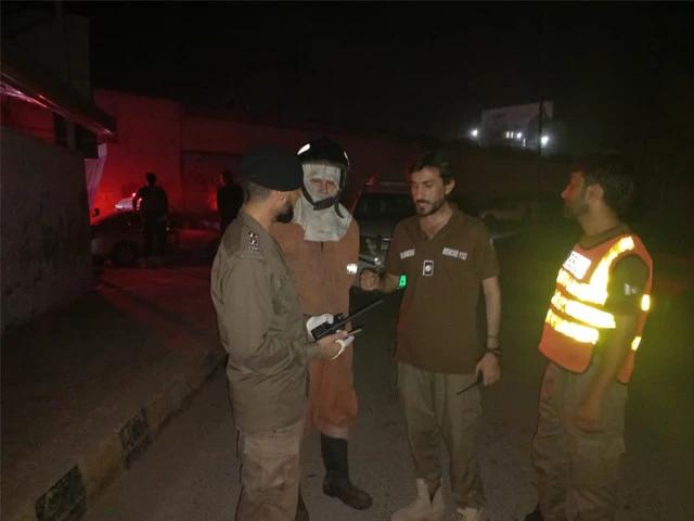 Four police personnel injured in Peshawar IED blast