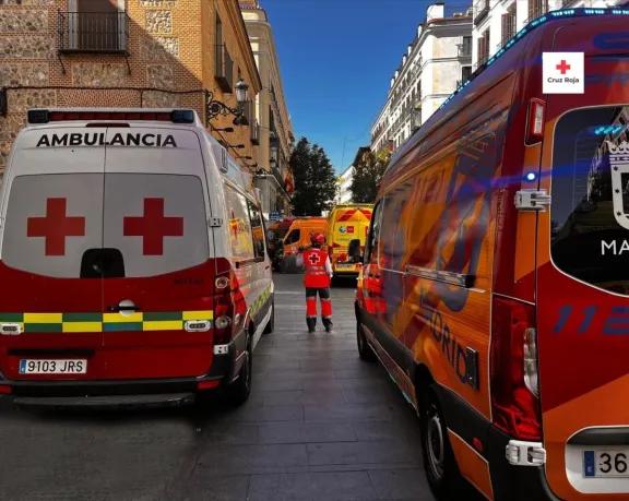 España: hay al menos cuatro desaparecidos al derrumbarse un edificio en Madrid