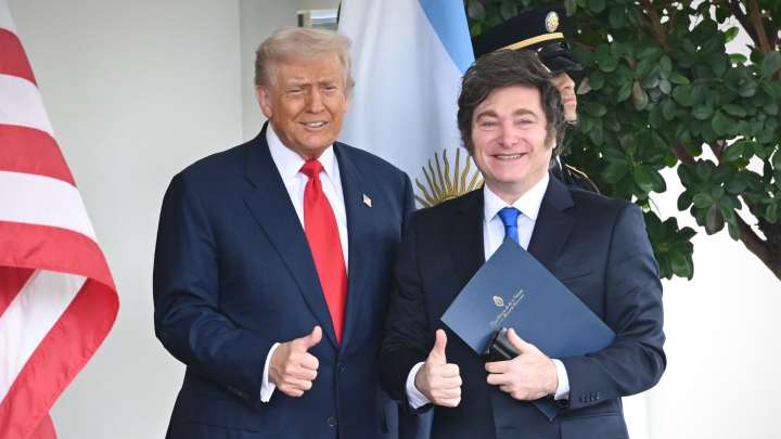 Trump ties $20B Argentina bailout to Milei votes