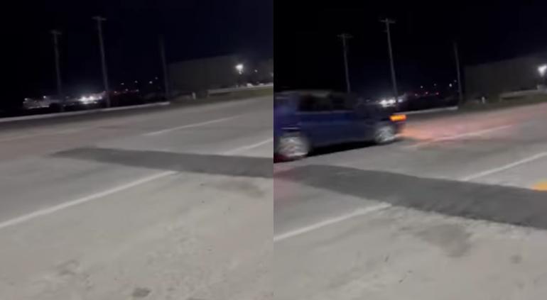 Denuncian “mega topes” sin pintar al entrada del Aeropuerto 🎦