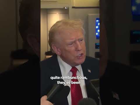 Trump Says Israel-Palestine Ceasefire Still in Place #shorts