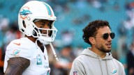 Dolphins coach Mike McDaniel reacts to Tua Tagovailoa's leadership comments