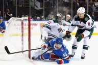 Rangers finally score at home but can't muster much else in loss to Wild