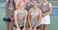 Cowgirl JV Tennis placed fourth at NCKL Tournament