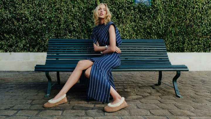 UGG Zora Ballet Flats Are On The Feet Of Every Cool Girl This Season