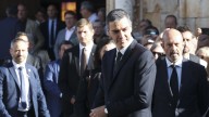 Sánchez y varios ministros asisten al funeral de Fernández Vara: "Fue un servidor público ejemplar"