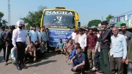 Exposure tour for silkworm rearers, farmers held by Sericulture Department