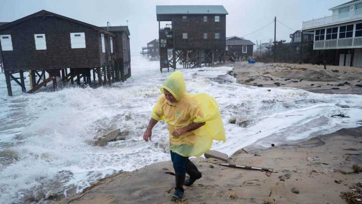 New Jersey declares emergency as nor'easter approaches, while Alaska flooding carries away homes