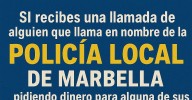 Nueva estafa telefónica: ni es la Policía Local de Marbella ni pide dinero para un evento