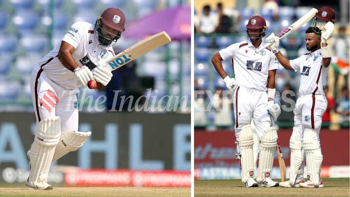 Finally, West Indies fight: John Campbell, known for controversial past, and Shai Hope, known for white