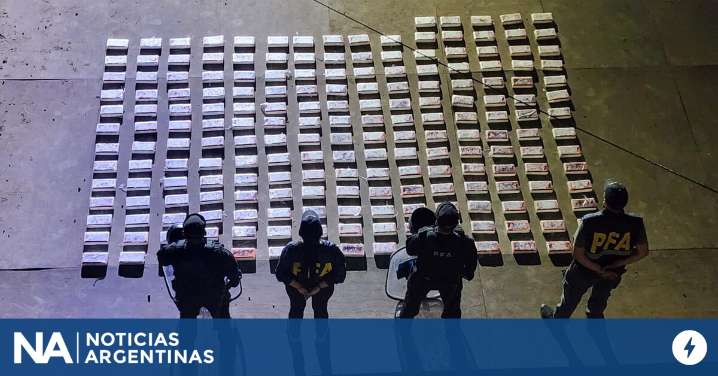 Incautaron más de 280 kilos de cocaína en todo AMBA