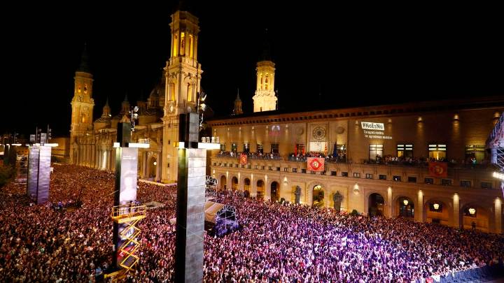 Estos han sido todos los pregoneros de las Fiestas del Pilar en Zaragoza