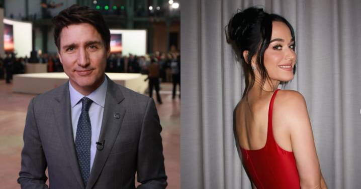 Captan a Justin Trudeau y Katy Perry besándose: Confirman su romance