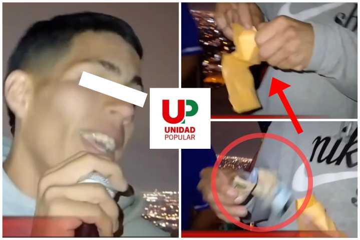 Elecciones 2026: Partido de izquierda reparte dinero en cerro de SMP  [VIDEO]