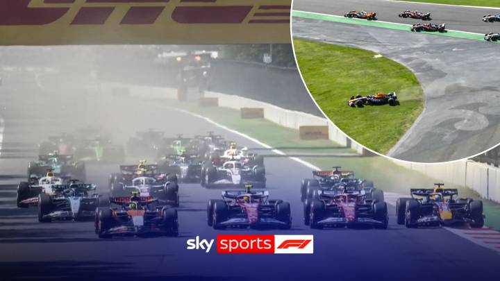 Mexico GP: CARNAGE! Lando Norris clings onto lead as Oscar Piastri drops places and Max Verstappen runs wide!