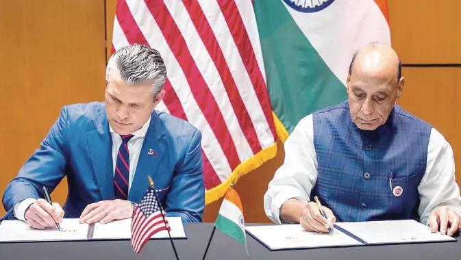 India-US ink 10-year defence pact: Rajnath Singh, US Secretary of War sign framework agreement in Kuala Lumpur