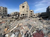 Pese al alto el fuego, Israel confirma un ataque que ha dejado alrededor de 40 personas bajo los escombros en Gaza