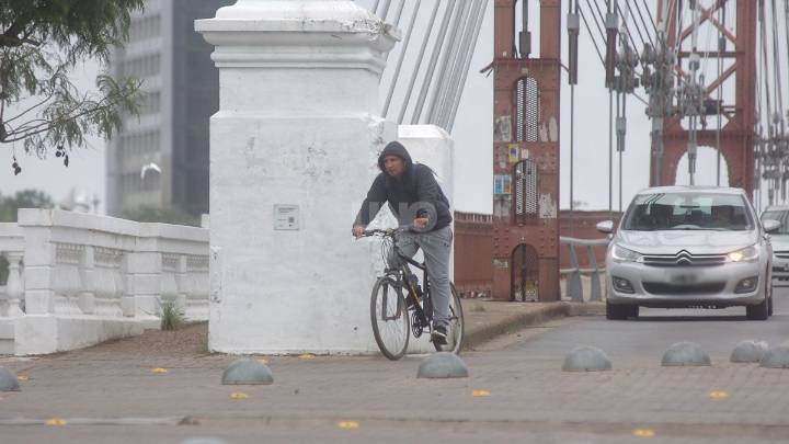 Martes frío e inestable en la ciudad de Santa Fe con posibles lluvias o lloviznas