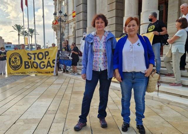 María Marín: "Nos prometieron la ZAL, pero a Los Camachos solo va a llegar el biogás