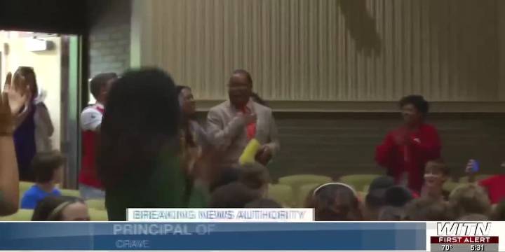 Principal of the year surprise