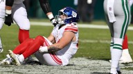 New York Giants Star Cam Skattebo Suffers Grotesque Injury, Carted Off Field