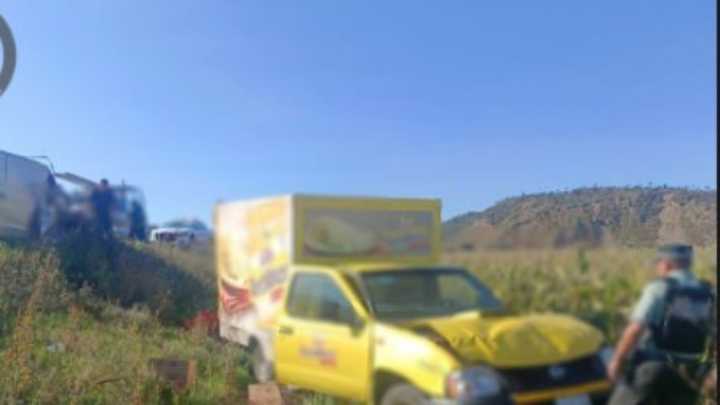 Fuerte Accidente en una Carretera de Puebla Deja un Muerto Atrapado en su Vehículo