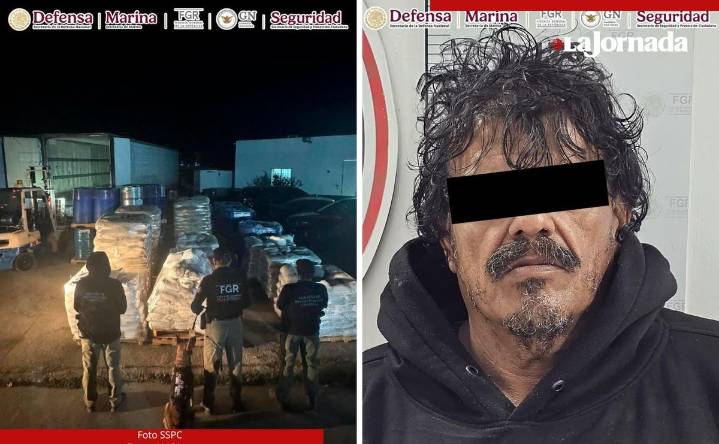 Aseguran en Durango 13 toneladas y 13 mil 400 litros de precursores químicos