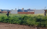 Acondicionan espacios públicos y terrenos municipales