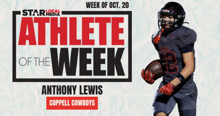 Star Local Media’s Athlete of the Week: Coppell's Anthony Lewis