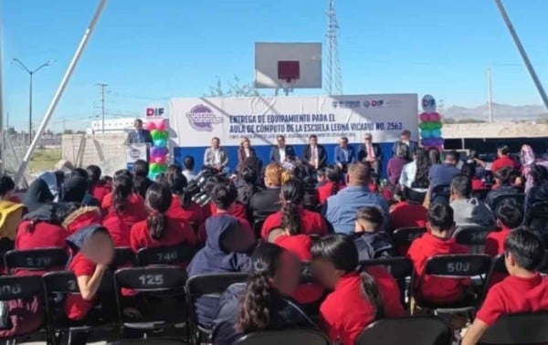 Fortalecen el aprendizaje digital de estudiantes en la Leona Vicario