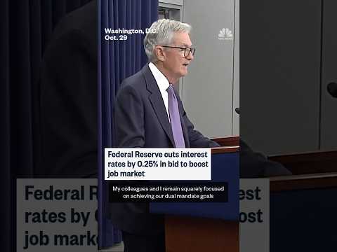 Federal Reserve cuts interest rates by 0.25% in bid to boost job market